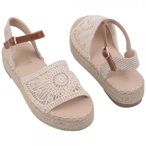 Sandały damskie F210-2.BEIGE (36/41,12par)