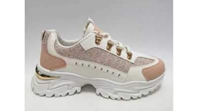 Buty sportowe damskie 7AAB967.WHITE/PINK (36/41,12par)
