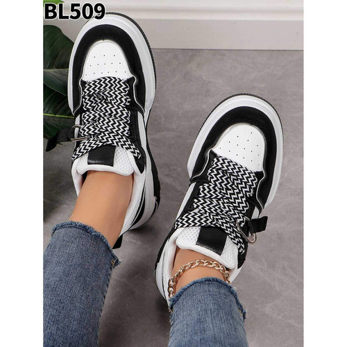 Buty sportowe damskie BL509.BLACK (36/41,12par)