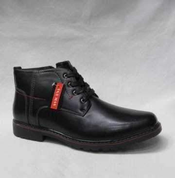 Trzewiki męskie 9AM299-2.BLACK (40/46,12par)