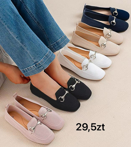 Balerinki damskie 1240.KOLORDOWYBORU (36/41,12par)