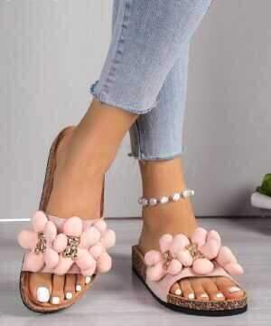 Klapki damskie CK278.PINK (36/41,12par)