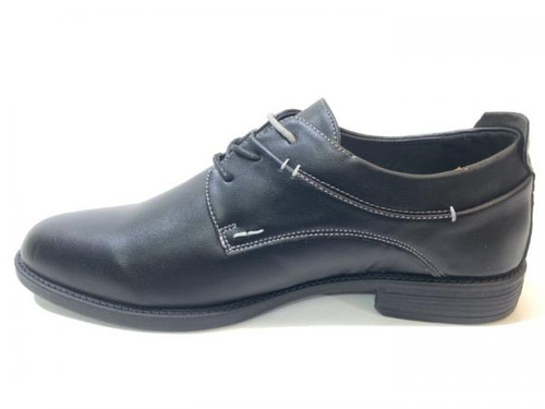 Półbuty męskie AB301-1.BLACK/BLUE (40/45,8par)