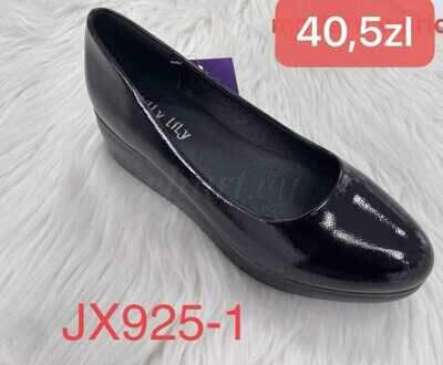 Półbuty damskie 7AJX925-1.BLACK (36/41,12par)