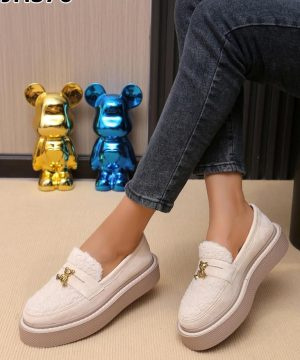 Półbuty damskie  7AJH376.BEIGE (36/41,12par)