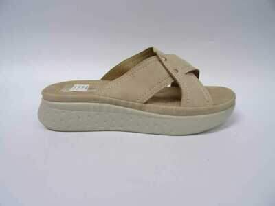 Klapki damskie 7A8092-3.BEIGE (36/41,12par)