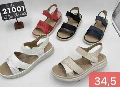 Sandały damskie 7A21001.KOLORDOWYBORU (36/42,12par)