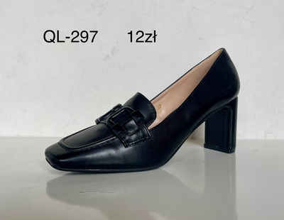 Czółenka damskie QL-297.BLACK (36/41,12par)