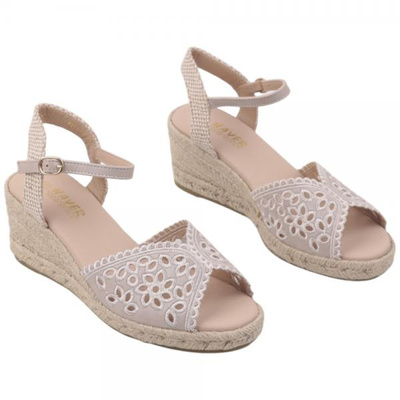 Sandały damskie F211-12.BEIGE (36/40,8par)