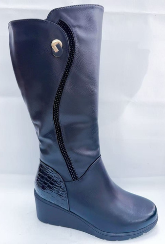 Kozaki damskie LT6398.BLACK (36/41,12par)