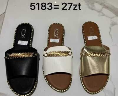 Klapki damskie   7ALB5183.KOLORDOWYBORU    (36/41,12par)