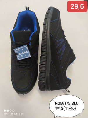 Buty sportowe męskie 2591-2.BLUE (41/46,12par)