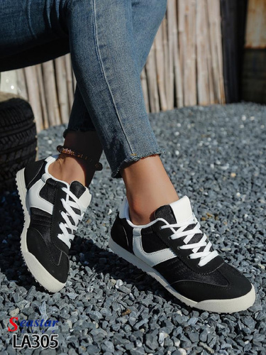 Buty sportowe damskie 7ALA305.BLACK (36/41,12par)