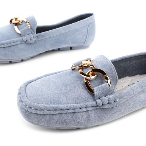 Mokasyny damskie MH12-14.BLUE (36/41,12par)