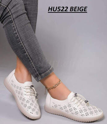 Półbuty damskie HU522.BEIGE (36/41,12par)