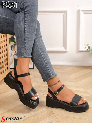 Sandały damskie PS51.BLACK (36/41,12par)