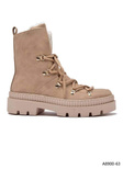 Botki damskie A8900-63.KHAKI (36/41,12par)