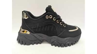 Buty sportowe damskie 7A5206.BLACK (36/41,12par)