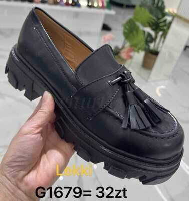 Półbuty damskie 7AG1679.BLACK (36/41,12par)