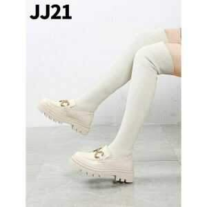 Kozaki damskie JJ21.BEIGE (36/41,12par)