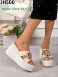 Klapki damskie JH500.BEIGE (36/41,12par)