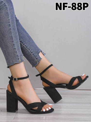 Sandały damskie 7ANF88.BLACK (36/41,12par)
