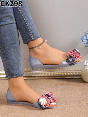 Klapki damskie CK298.GREY (36/41,12par)