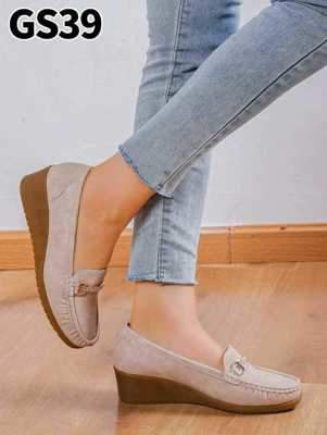 Balerinki damskie 7AGS39.BEIGE (36/41,12par)