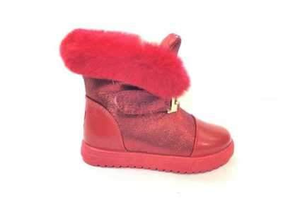 Botki dziewczęce 3AD1710-4.RED (25/30,8par)