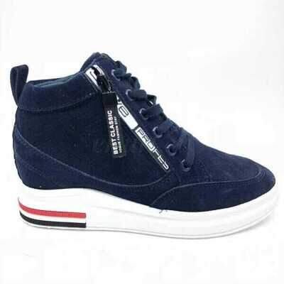Botki damskie B1233A-18.NAVY (36/40,8par)