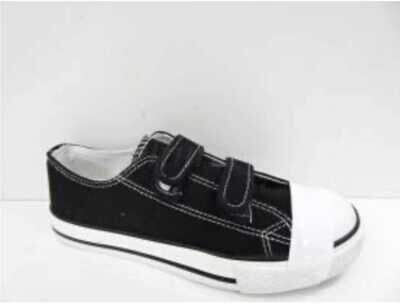 Trampki dziewczęce 5AKW06-1.BLACK (31/36,12par)