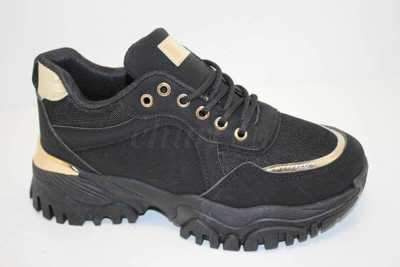 Buty sportowe damskie  7AD232-2.BLACK  (36/41,12par)