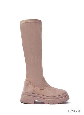 Kozaki damskie 7ATL246-8.BEIGE (36/41,12par)