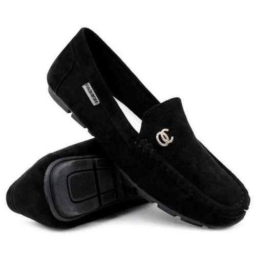 Balerinki damskie MH18-1.BLACK (36/41,12par)