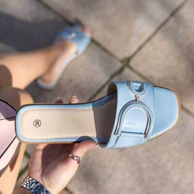 Klapki damskie 7A35-238.BLUE (36/41,12par)