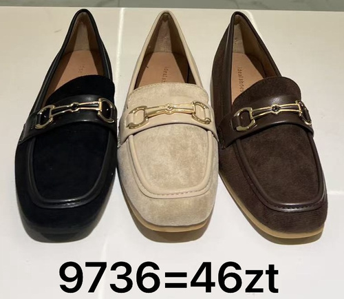 Półbuty damskie 9736.KOLORDOWYBORU (36/41,12par)