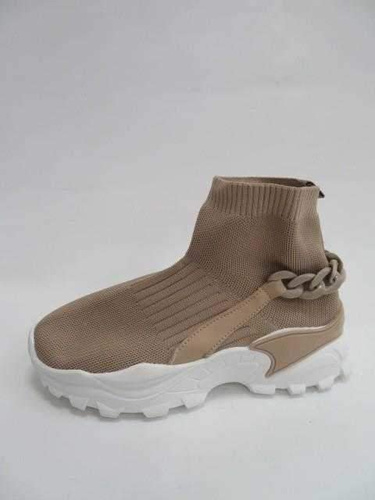 Botki damskie 7A6357.KHAKI (36/41,12par)