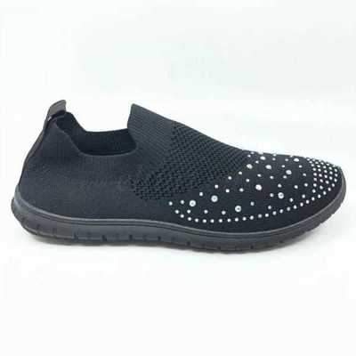 Buty sportowe damskie 7ABF16-2.BLACK (36/41,12par)
