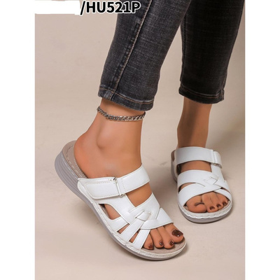 Klapki damskie HU521.WHITE (36/41,12par)