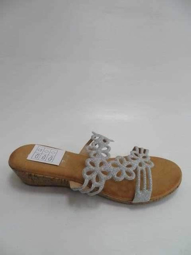 Klapki damskie 7AG599-02.SILVER (36/41,12par)