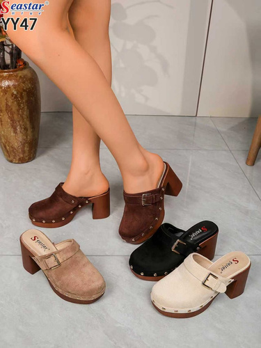 Klapki damskie YY47.BROWN (36/41,12par)