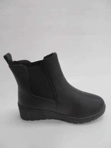 Botki damskie BG04-1.BLACK Ocieplane (36/41,8par)