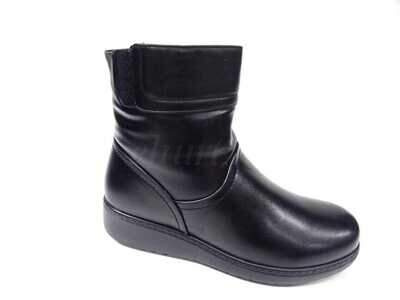 Botki damskie 7A8158-1.BLACK Ocieplany (36/42,12par)