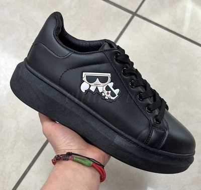 Buty sportowe damskie 7ABY23.ALLBLACK (37/42,12par)