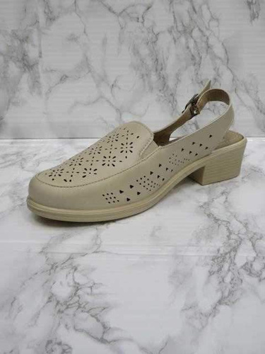 Sandały damskie 7AJ35-8.BEIGE (37/42,12par)