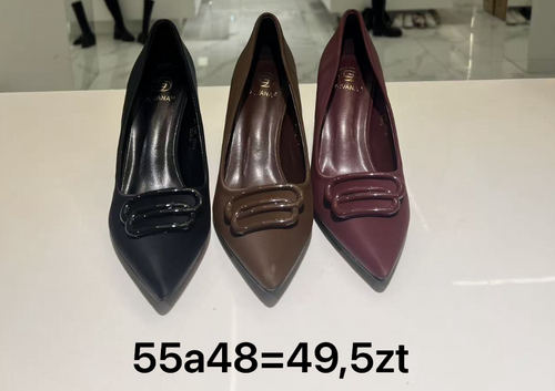 Czółenka damskie 7A55A48.BROWN (36/41,12par)