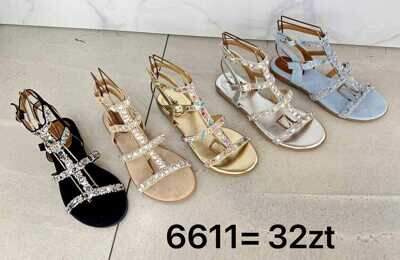 Sandały damskie 7A6611.KOLORDOWYBORU (36/41,12par)