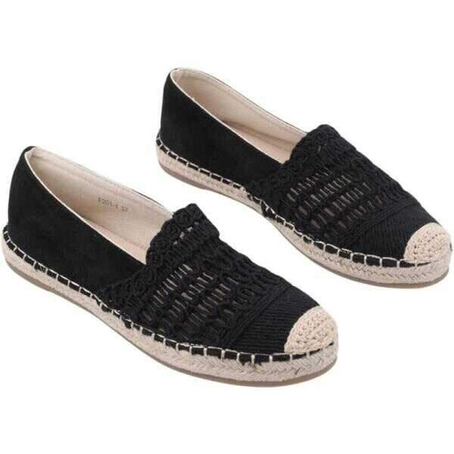 Balerinki damskie F201-1.BLACK (36/41,12par)