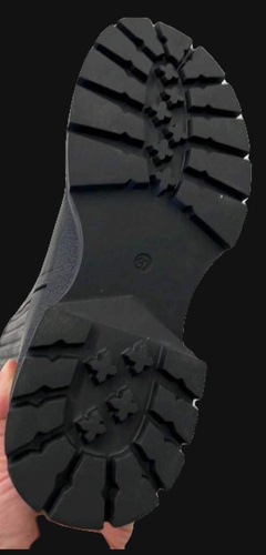 Botki damskie ocieplane D1262.BLACK (36/41,12par)