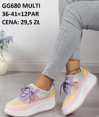 Buty sportowe damskie GG680.MULTI  (36/41,12par)